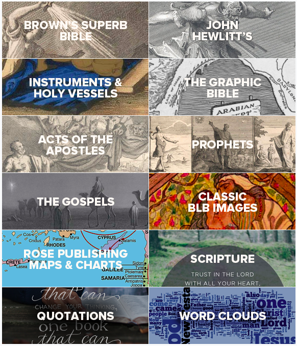 Blue Letter Bible’s Image Gallery