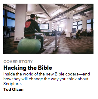 Hacking the Bible - cover story